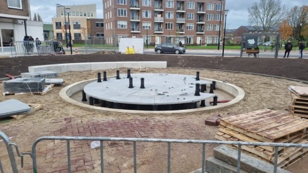 Fontein, 't Vlak te Barendrecht